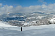 Vue sur le massif vosgien en hiver © Benoit Facchi