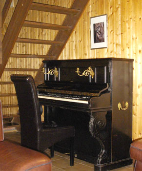 PANDA-Ferienhaus - Klavier